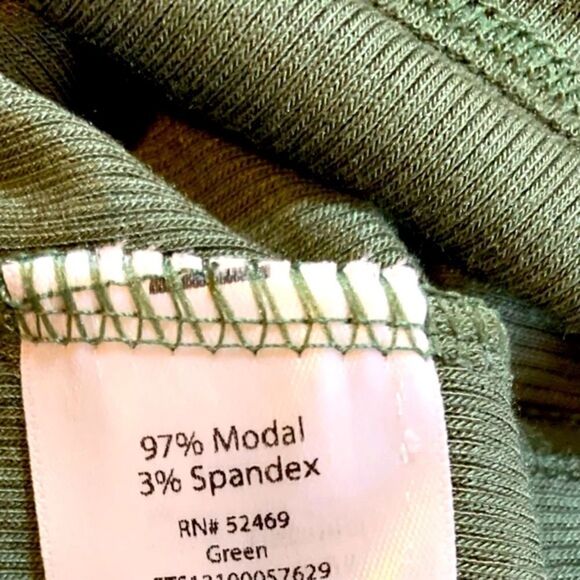 Terra & Sky Tank Top Camo Modal Rayon Fitted Sexy Soft Stretchy Sz 2X NWT - Picture 5 of 5